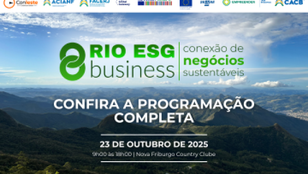 Rio ESG Business: confira a programação completa do evento estadual de sustentabilidade
